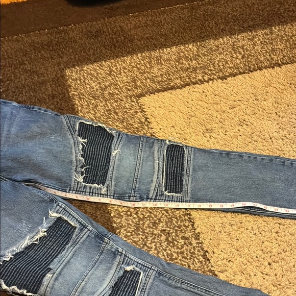 PacSun Blue Skinny Distressed Jeans - Picture 15 of 15